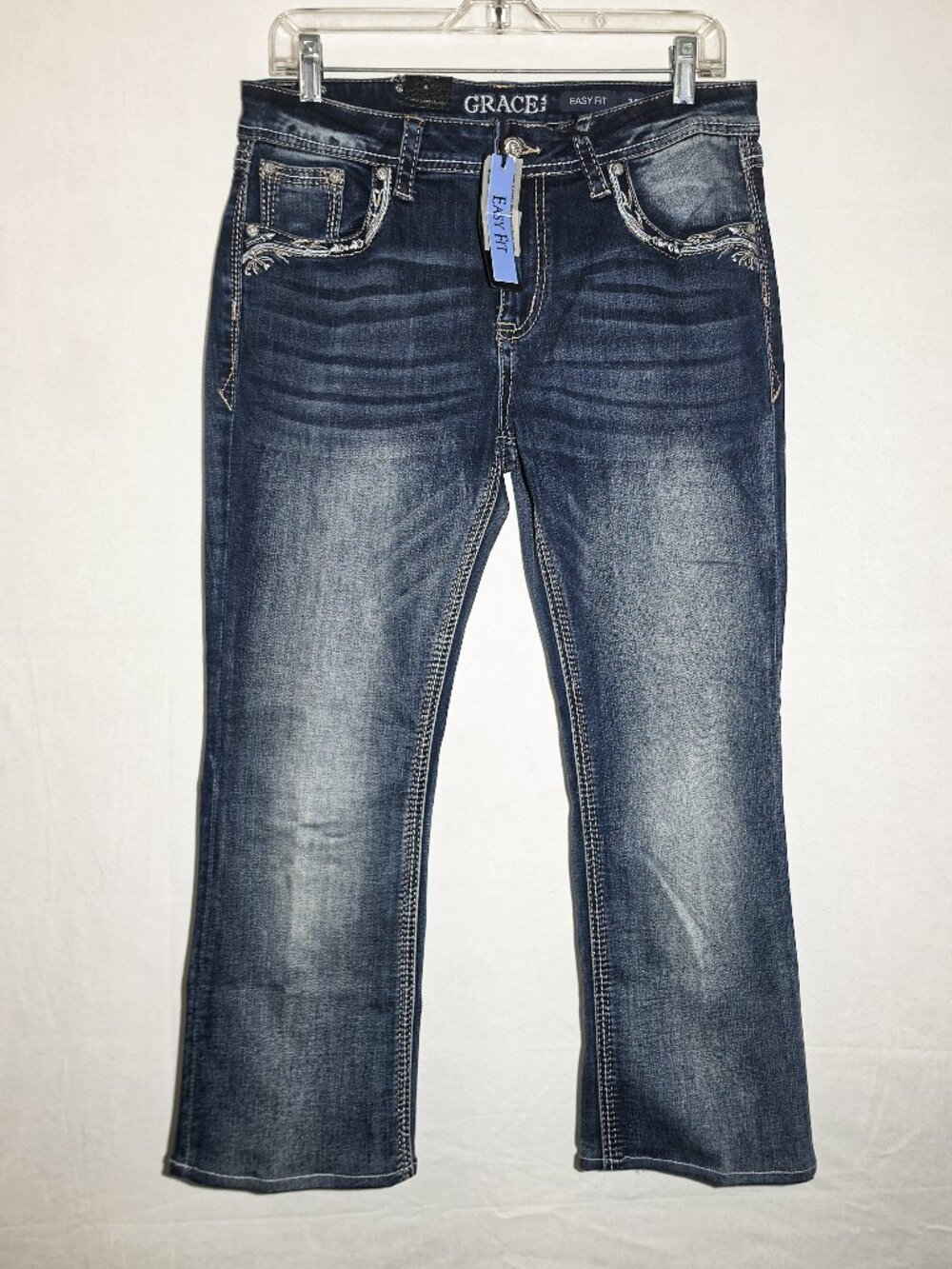 Grace Womens jeans straight leg 30x31 New with Tags